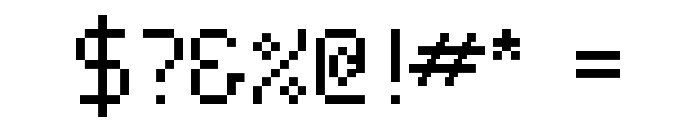 Neue Pixel Sans Font OTHER CHARS