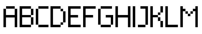 Neue Pixel Sans Font UPPERCASE