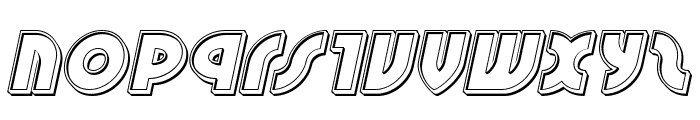 Neuralnomicon Engraved Italic Font LOWERCASE