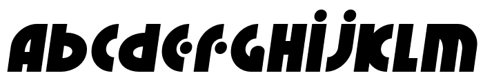 Neuralnomicon Semi-Italic Font LOWERCASE