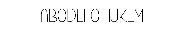 Neutral Font UPPERCASE