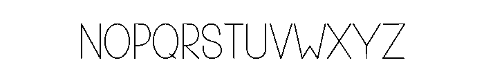 Neutral Font LOWERCASE