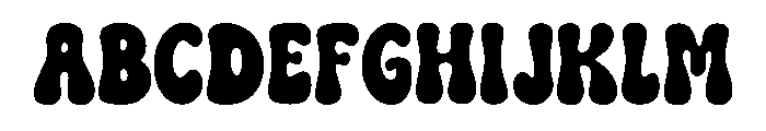 Never Forget Regular Font UPPERCASE