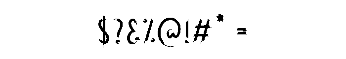 Never House Font OTHER CHARS