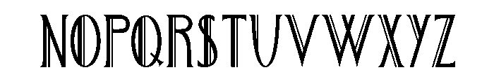NeverAmore-Regular Font LOWERCASE