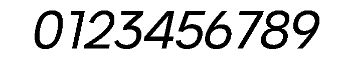 Nevermind Italic Font OTHER CHARS