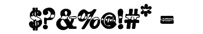 Nevermore Land Font OTHER CHARS