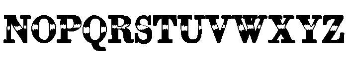 Nevermore Land Font UPPERCASE
