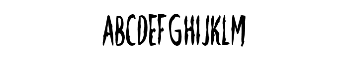 Nevermore-Regular Font LOWERCASE