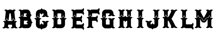 New City Gang Font LOWERCASE