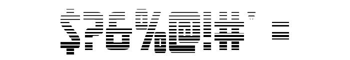 New Comic Title Gradient Font OTHER CHARS