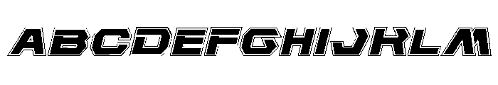 New Cyborg Academy Italic FONT
