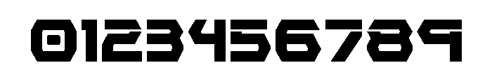 New Cyborg Condensed Font OTHER CHARS