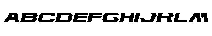 New Cyborg Expanded Italic FONT