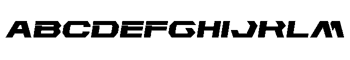 New Cyborg Expanded Semi-Ital FONT