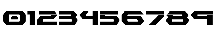 New Cyborg Expanded Font OTHER CHARS