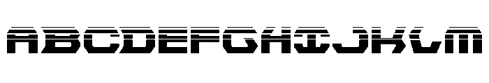New Cyborg Halftone Font UPPERCASE