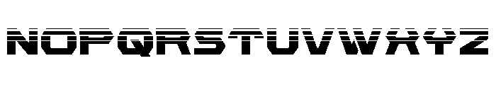 New Cyborg Halftone Font LOWERCASE