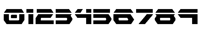 New Cyborg Laser Font OTHER CHARS