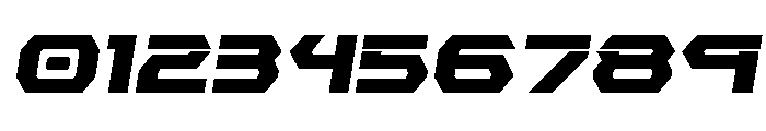 New Cyborg Semi-Italic Font OTHER CHARS