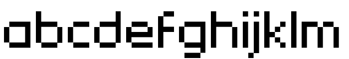 New Gen Regular Font LOWERCASE
