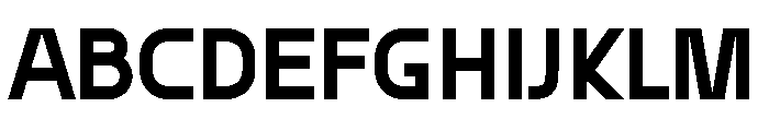 New Logic Regular Font UPPERCASE