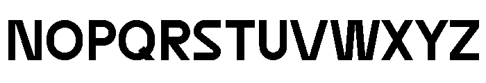 New Logic Regular Font UPPERCASE