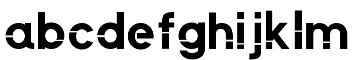 New Magnetic Regular Font LOWERCASE