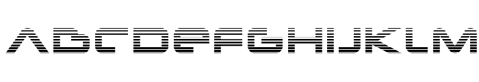 New Mars Scanlines Font LOWERCASE