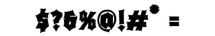 New Order Company Font OTHER CHARS
