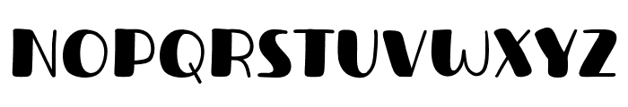 New Sushi Font UPPERCASE