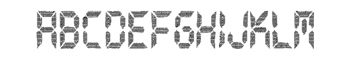 New Watch Font UPPERCASE