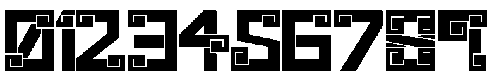 New Wave Aztec Font OTHER CHARS