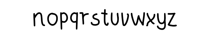 NewFont Medium Font LOWERCASE