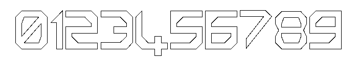 NewHope Line Font OTHER CHARS