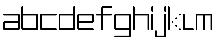 NewLife-Rounded Regular Font LOWERCASE