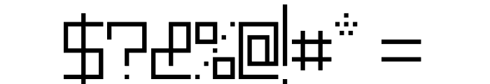 NewLife-Square Regular Font OTHER CHARS