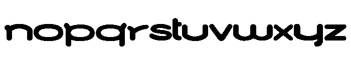 NewUnicodeFont2 Font LOWERCASE