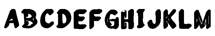 Newborn Regular Font UPPERCASE