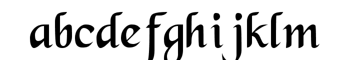 Newborough Font LOWERCASE