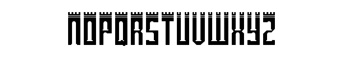 NewcastlE SoliD Font LOWERCASE