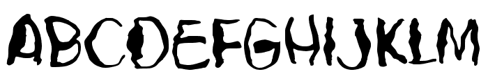Newzoom Font UPPERCASE