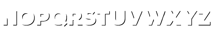 Nexa Rust Sans-Trial Shadow Font LOWERCASE
