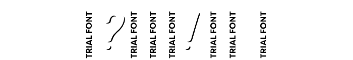 Nexa Rust Script R-Trial Shadow Font OTHER CHARS