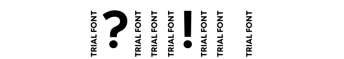 Nexa Text-Trial Extra Bold Font OTHER CHARS