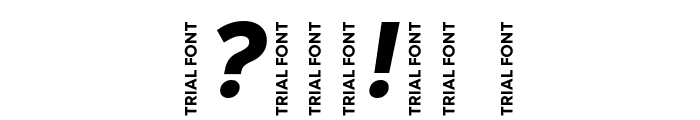 Nexa Text-Trial Heavy Italic Font OTHER CHARS