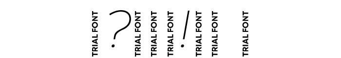 Nexa Text-Trial Thin Italic Font OTHER CHARS