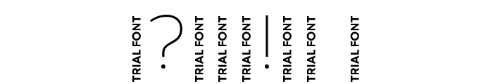 Nexa Text-Trial Thin Font OTHER CHARS