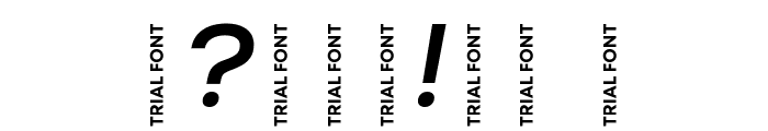 Nexa-Trial Bold Italic Font OTHER CHARS