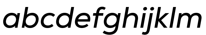 Nexa-Trial Regular Italic Font LOWERCASE